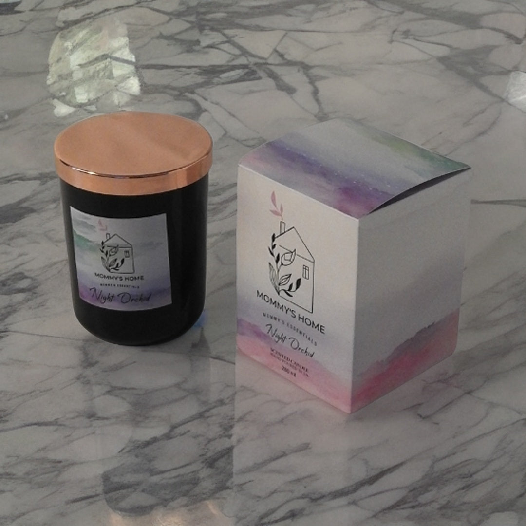 Night Orchid- scented candle